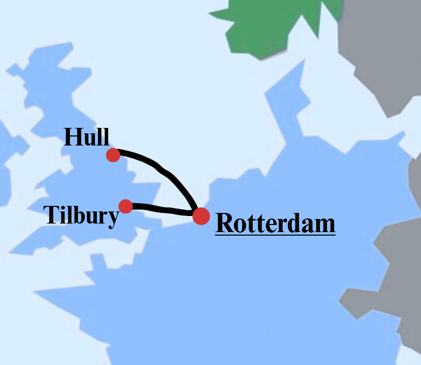 Internationale Frachtschiffreisen Pfeiffer - IFR 102