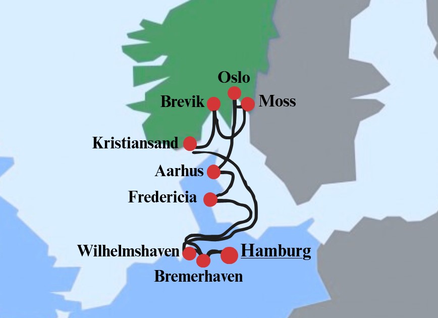 Internationale Frachtschiffreisen Pfeiffer - IFR 107