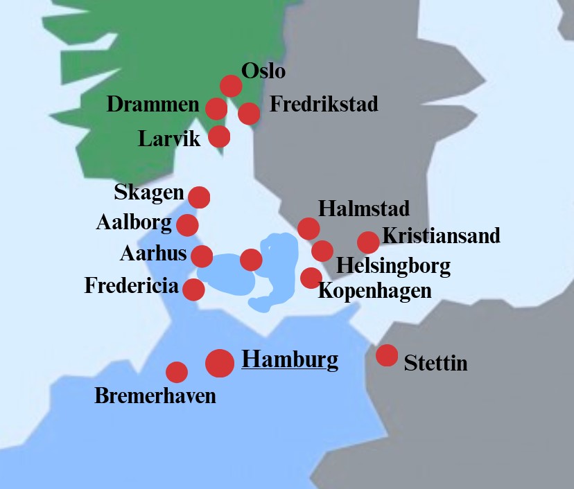 Internationale Frachtschiffreisen Pfeiffer - IFR 110