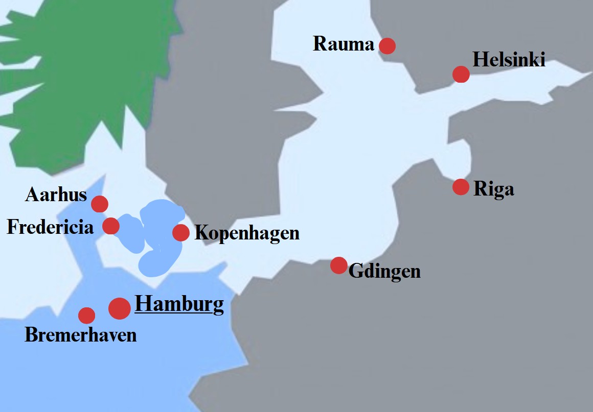Internationale Frachtschiffreisen Pfeiffer - IFR 117
